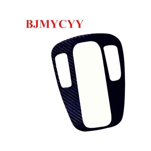BJMYCYY Car carbon fiber sticker gear movement for Chevrolet Malibu 2013 2014