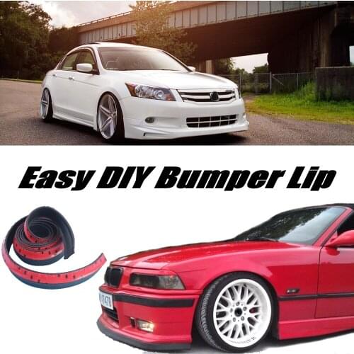 NOVOVISU For Honda Inspire Saber Vigor CB CC UA UC CP Bumper Lip / Front Spoiler For Car Tuning / TOPGEAR Body Kit + Strip Skirt