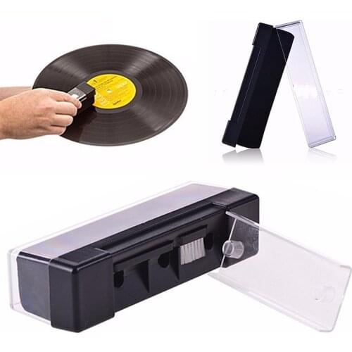 New Anti Dirt Dust Brush Record Cleaning Black Kit Velvet Brushs Stylus Cleaner