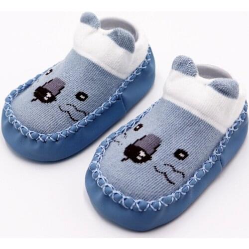 2019 Newest 0-24M Unisex Newborn Slip-On Baby Boy Girl Shoes First Walkers Kids Shoes Cotton Cartoon baby Canvas Shoes 2T 1T