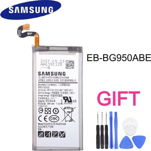 EB-BG950ABE Original Battery For Galaxy S8 SM-G9508 G950F G950A G950T G950U G950V G950S Mobile Phone Batteries 3000mAh