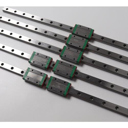 Original Hiwin linear rails MGN12H carriages for BLV mgn12 3D Printer mod Anet A8 / AM8 / Prusa I3 clone Original Hiwin rail
