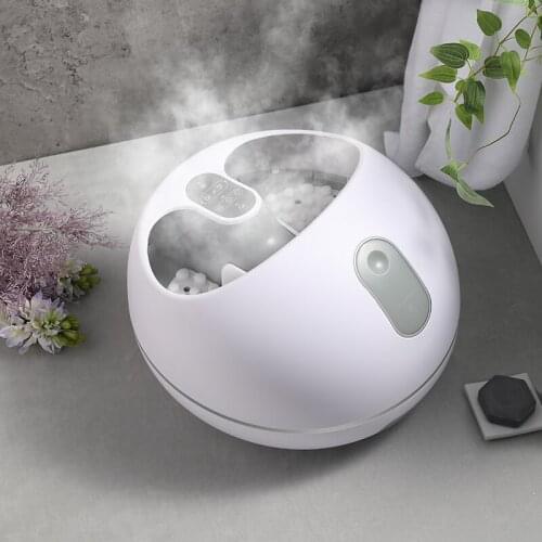 Zq Steamed Dumplings Massage Steam Foot Bath Tub Electric Heating Constant Temperature Household Washing Foot Bath Barrel