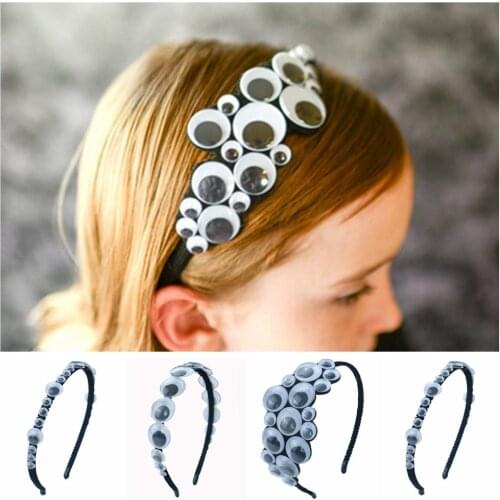 9pcs/lot Eyeball Halloween hairbands eyeball Halloween cute festival accessories wholesale