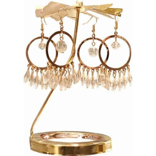 Wedding Metal Candle Holders Golden Table Rotating Minimalist Candle Holder Romantic Dinner Centro De Mesa Home Decor DF50ZT