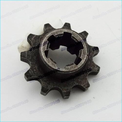 T8F 11T front pinion sprocket 11 tooth of clutch gear box for 2 stroke 47cc 49cc mini moto pocket dirt bike Crosser Minimoto