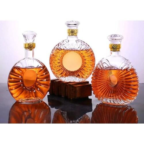 Whiskey Decanter Bottle Crystal Glass Wine Beer Containers Cup Home Bar Tools Decoration