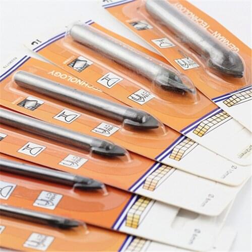 High Quality Triangle Carbide Ceramics Drill glazed tile drill bit 3 4 5 6 8 10 12 14mm Masonry Drilling