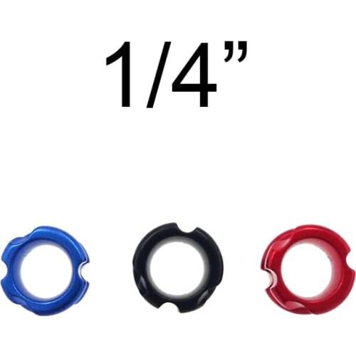 1pc 1/4" Aluminum Peep Sight Compound Bow Peep Sight for Shooting Archery