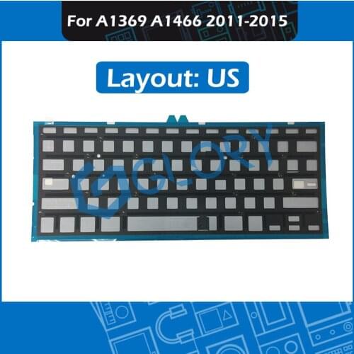 A1369 A1466 Keyboard Backlight For Macbook Air 13" 2011-2015 US Keyboard Backlit Replacement