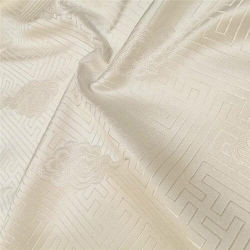75x50cm Wind Style Damask Jacquard Satin Fabric DIY Apparel Costume Upholstery Furnishing Curtain Clothing Material Patchwork