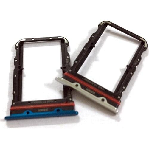 Sim Tray Holder For Xiaomi CC9 Pro / Mi Note10 / Mi Note10 Pro SIM Card Tray Slot Holder Adapter Socket Repair Parts