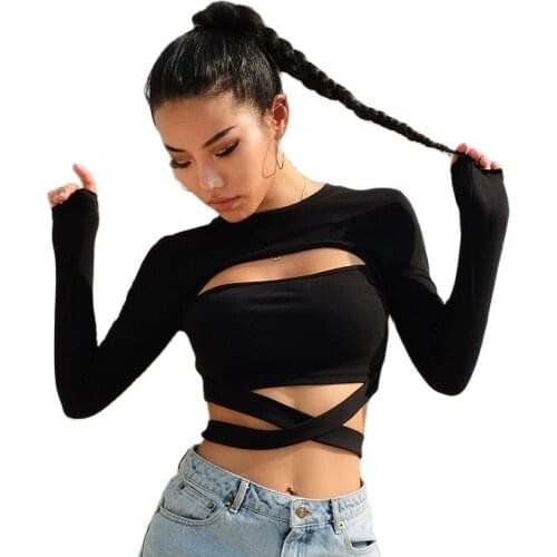 Женские укороченные футболки DHshanqi China At AliExpress