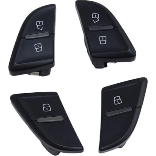 1 Set Central Door Lock Safety Switch Button For Audi A4 S4 B8 A5 S5 RS4 A4L 8KD 962 107B 108B 107C 108C