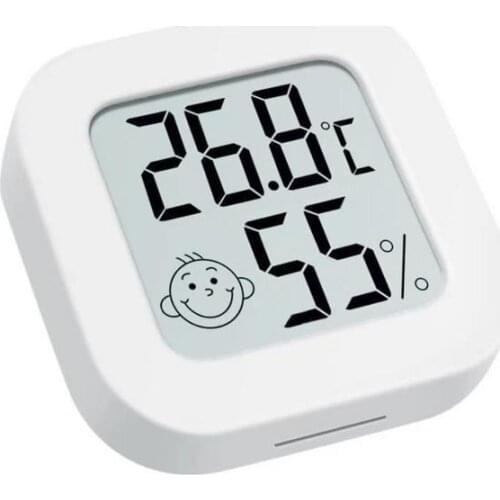 Mini Indoor Thermometer Digital LCD Temperature Sensor Humidity Meter Thermometer Room Hygrometer Gauge Weather Station