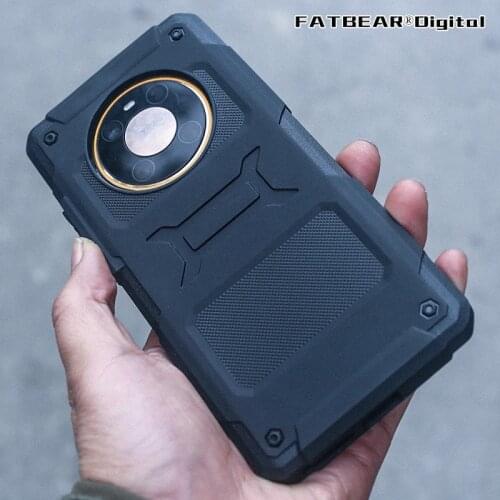[For HUAWEI Mate 40 Pro PLUS] FATBEAR Tactics Rugged Shockproof Military Armor Buffer Case Soft Cover