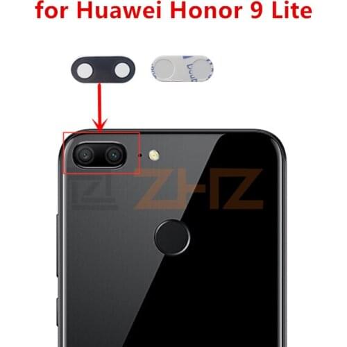 2pcs for huawei honor 9 lite Camera Glass Lens Back Rear Camera Glass Lens with Glue Replacement Repair Spare Parts