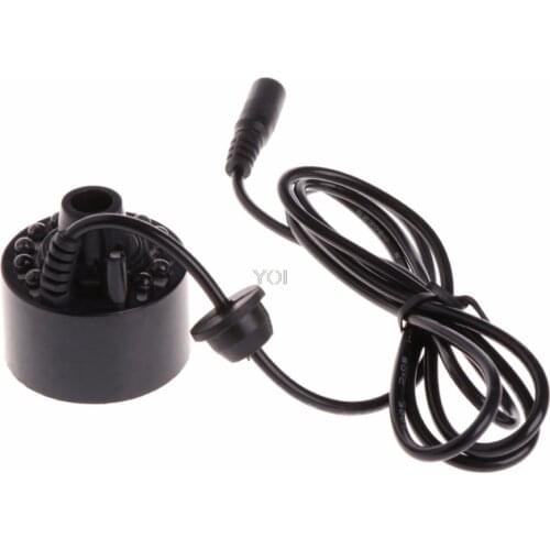 12 LED light Ultrasonic Mist Maker Fogger Water Fountain Pond Indoor Outdoor Aquarium Fish Tank Supplies New