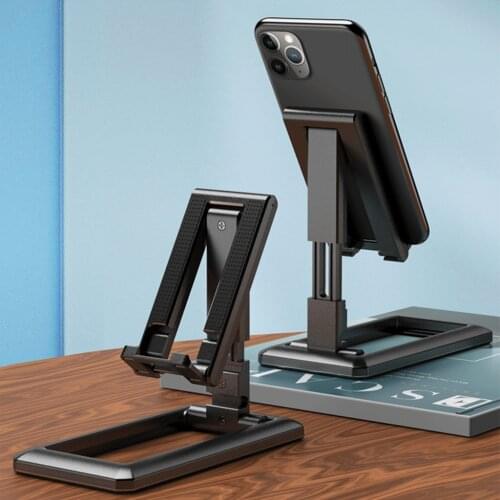 Universal Adjustable Angle Desktop Mobile Phone Holder Stand Portable Cellphone Foldable Extend Mount Cradle Support