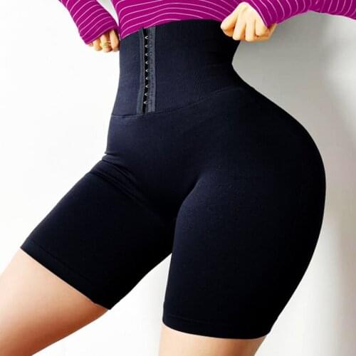 Twinso Sexy Butt Lifter Shaper Women Cycling Short Slimming Pant Sports Legging High Waist Trainer Thigh Slimmer Control Panties