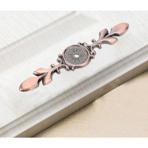 10Pcs Retro Zinc Alloy Interior Door Handle Back Plate Retro Home Room Furniture Fittings Closet Cupboard Drawer Cabinet Handle