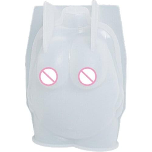 3D Body Shape Candle Epoxy Resin Mold Female Male Body Model Ornaments Silicone Mould DIY Crafts Jewelry Decoration Mold