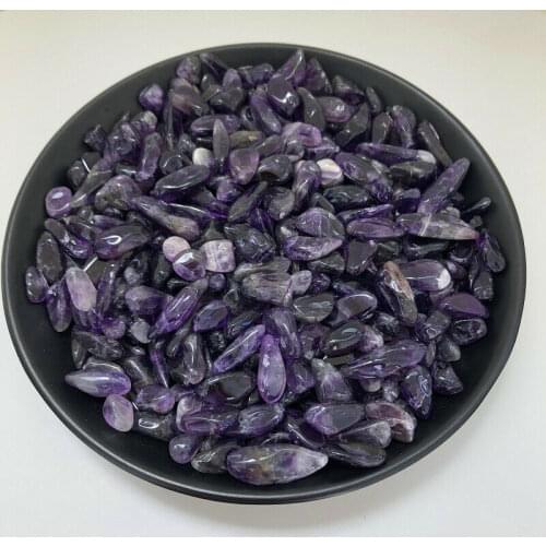 50g Natural Rough Specimen Amethyst Point Quartz Small Wolf Teeth Wand Crystal Natural stones and minerals Fish tank stone