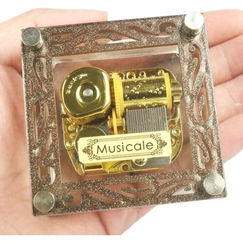 ROSIKING Acrylic My Neighbor Totoro Music Box Birthday Gift For Christmas Valentines day gift Wedding Souvenir