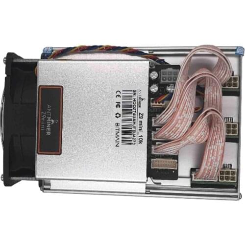 Antminer Asic z9 mini 10k 300W Equihash no PSU, ZCASH/ZEC miner Mining Can be overclocked to14K Miners are better than S9 m3 A9