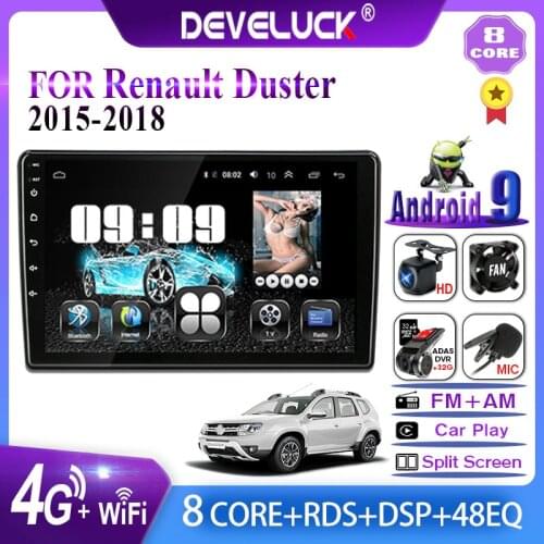 2 din Android Car Radio Navigation GPS For Renault Duster 2015 2016 2017 2018 Multimedia Video Player 2din AM stereo IPS screen