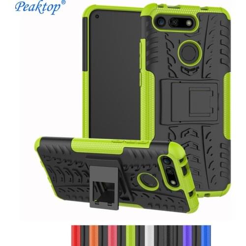 Armor Cases For Huawei Honor 5C 6C 7 7X 8C 8A 8X Max V9 Silicone Hard Rubber Bumper Covers Honor 9 Lite 9i Honor 10 lite V10 V20