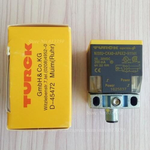 NI50U-CK40-AP6X2-H1141 NI50U-CK40-AN6X2-H1141 Turck Proximity Switch Sensor New High-Quality