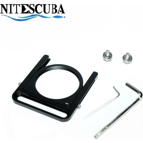 Nite Scuba Diving 52mm 67mm thread Lens adapter mount for Weefine smart housing& macro lens/ fisheye wide angle lens Underwater