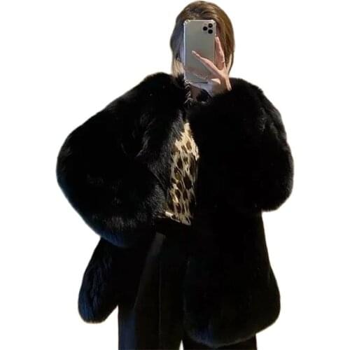 Huapang-Lsl Large Fur Coats