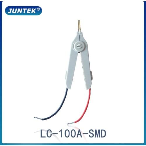 JUNTEK LC-100A-SMD Component Testing Chip Capacitor Test Clip Kelvin