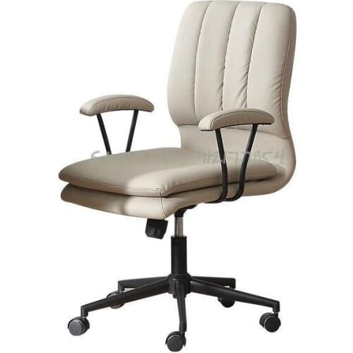 Computer Chair Home Comfortable Office Chair Learning Sedentary Back Chair Study Room Lifting Rotating Seat