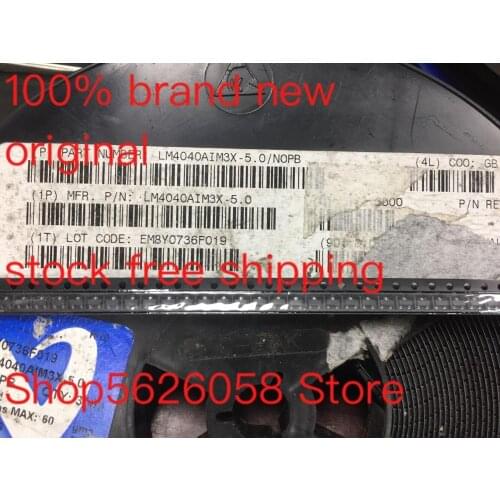 LM4040AIM3X-5.0/NOPB LM4040AIM3X-5.0 LM4040AIM3X SOT23 100% brand new in stock 40PCS/LOT