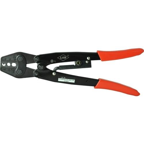 LX-16 non-insulated terminal hex crimping tool,crimp range 6-16mm2