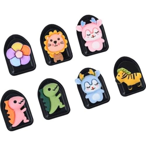 Cute Cartoon Animal Hook Multi-functional Car Interior Storage Hooks Plastic Car Auto Seat Back Hanger Storage Clip Holder