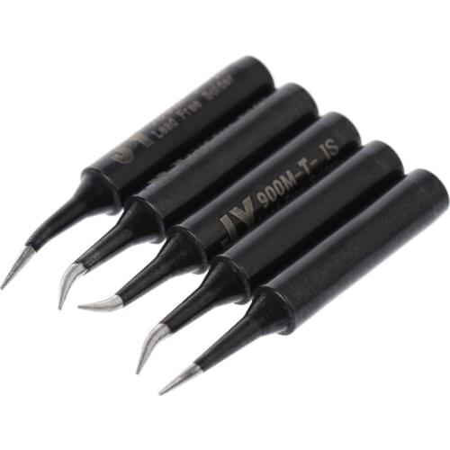 5 Pcs Solder Soldering Iron Tip 900M-T-SI Lead Free For Hakko Saike 936 852d+ 909D