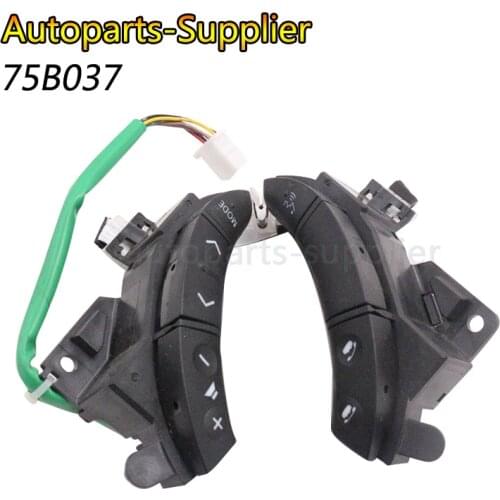 New black Color or Brown Color A Pair OEM 75B037 For Toyota Highlander Land Cruiser Steering Wheel Controls Switch
