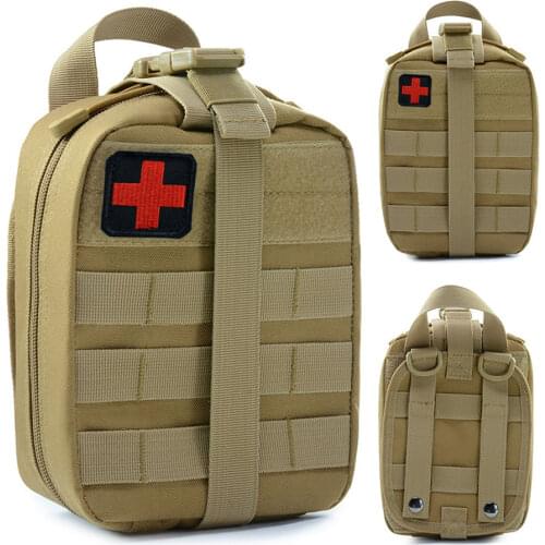 Tactical Molle First Aid Kits Medical Bag Emergency Outdoor Army Hunting Emergency Camping Survival Tool Military Pouch