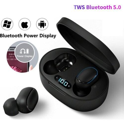 Smart Wireless bluetooth earphone TWS Multifunction Touch Game audio and video In-ear with Mic Sport for ios Xiaomi Huawei USB C