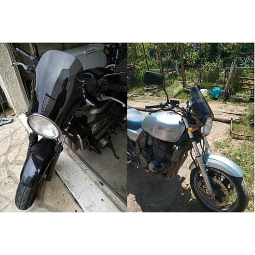 Windscreen For Kawasaki Eliminator EL250 EL252 Estrella BJ250 BJ EL 250 252 ZRX1200 ZRX1200R ZRX 1200 Screen Windshield Glass