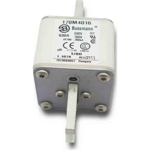 High speed Fuse 170M4016 690V 630A Bussmann Fuse for short circuit Protection