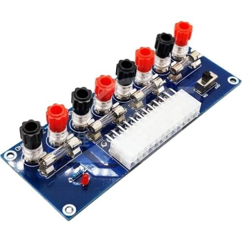 XH-M229 Desktop Computer Chassis Power Supply ATX Adapter Board Take Power Board Lead Module Power Supply Output Binding Post