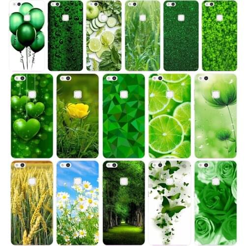 355 Beautiful Emerald Green glitter Soft Silicone Tpu Cover Case for huawei Honor 9 p10 mate 10 lite y6 prime 2018 play p smart