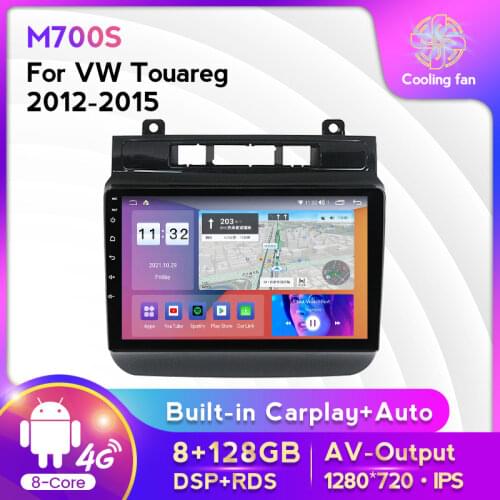 MEKEDE Car Radio Coche For VW Volkswagen Touareg FL NF 2010 - 2018 Central Multimedia Player Navigation GPS IPS Stereo Autoradio