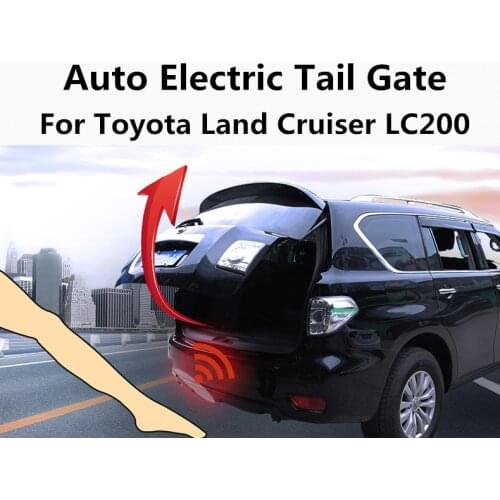 Auto Electric Tail Gate For Toyota Land Cruiser LC200 2010-2019 Smart Induction Remote Control Car Tailgate Lift