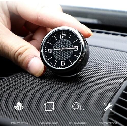 For Mini Cooper JCW F54 F55 F58 F60 R54 R55 R56 R58 R60 Union Jack Car Interior Electronic Quartz Watch Car Clock Decoration